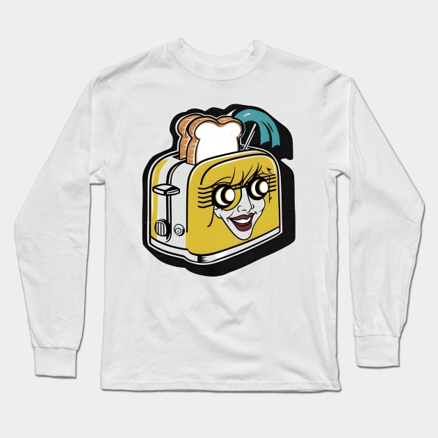 Toaster Long Sleeve T-Shirt by Noshiyn